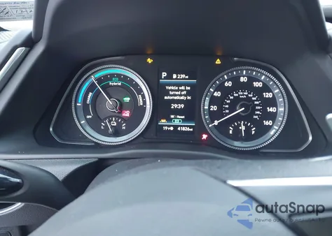 2023 Hyundai Sonata Hybrid Blue z USA, uszkodzony, nr VIN KMHL24JJ1PA079801